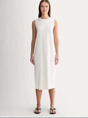 Everlane Weekend Tank Midi Dress L 100% Organic Cotton